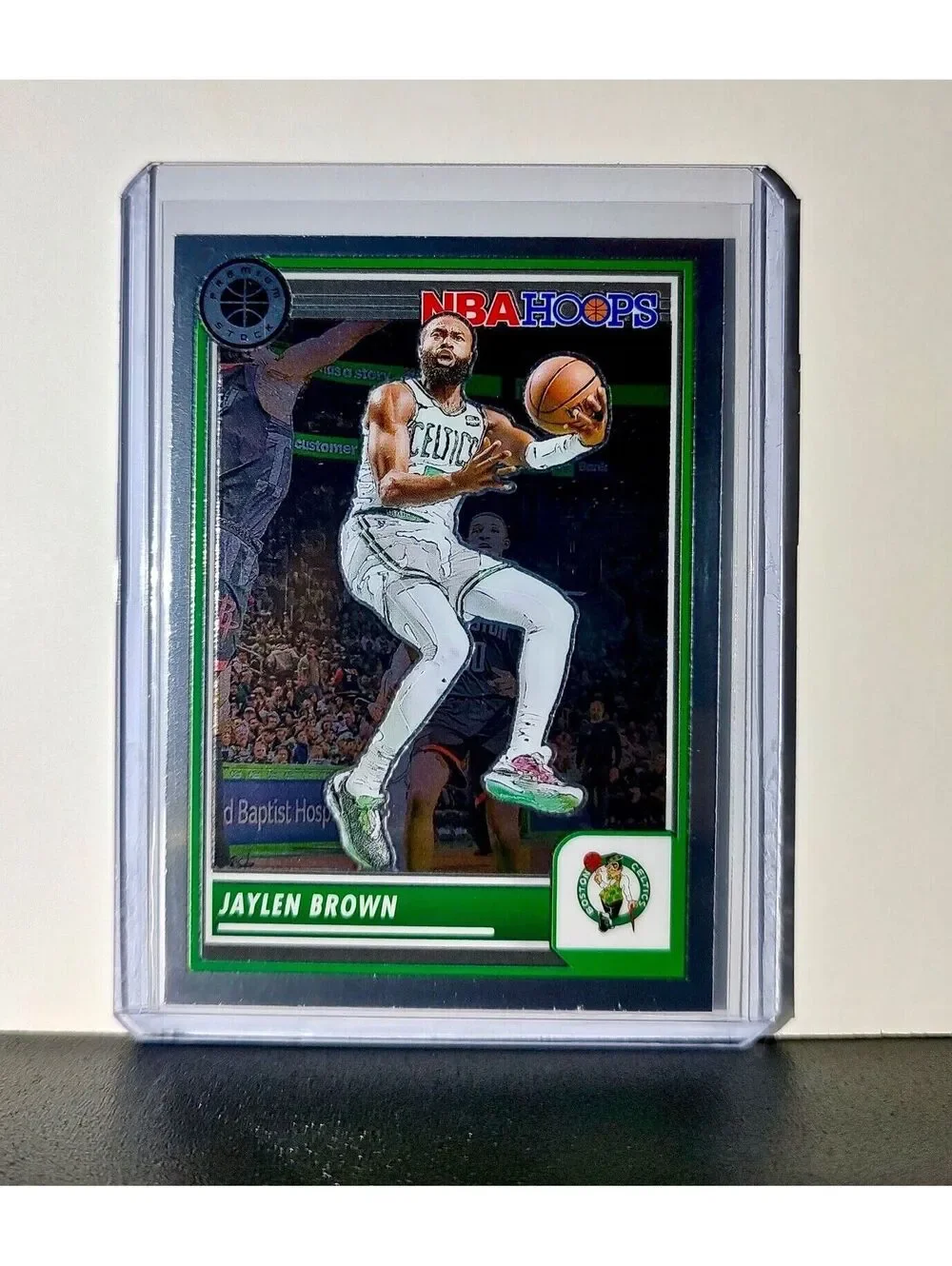 Jaylen Brown 2023-24 Panini Premium Stock NBA Hoops #81 Card Boston Celtics